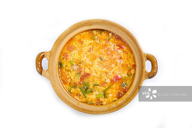 营养美味番茄鸡蛋汤图片素材