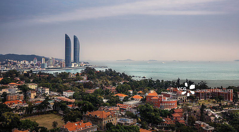 美丽厦门岛图片素材