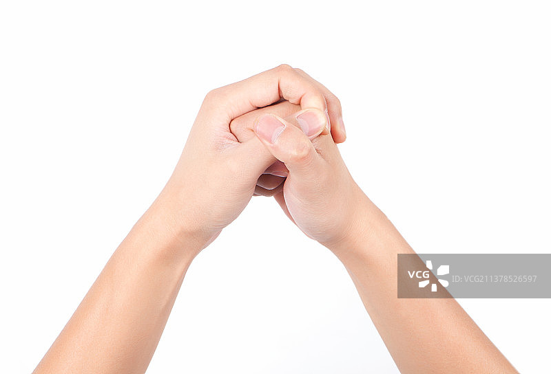 抱拳的手势图片素材