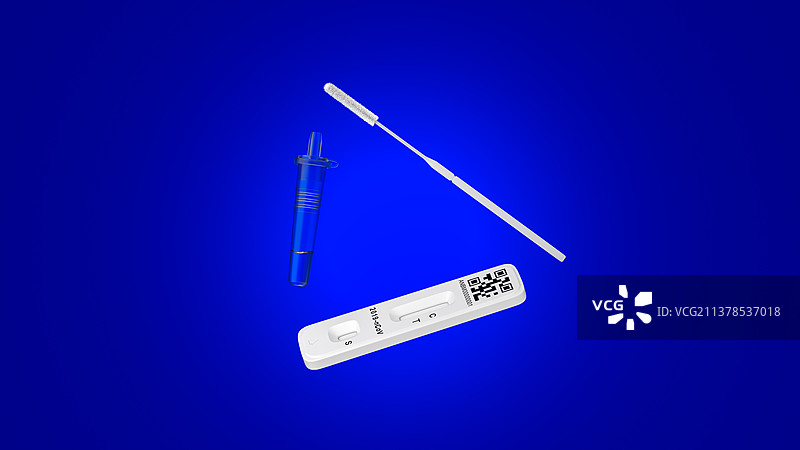 新冠抗原检测三件套图片素材