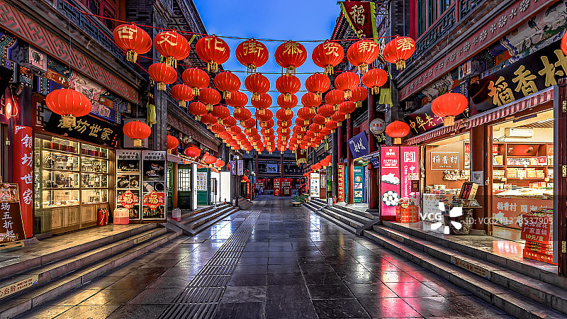 天津古文化街图片素材