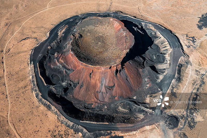 乌兰哈达火山图片素材