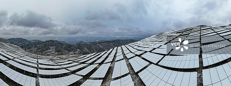 贵州六枝：光伏美景图片素材