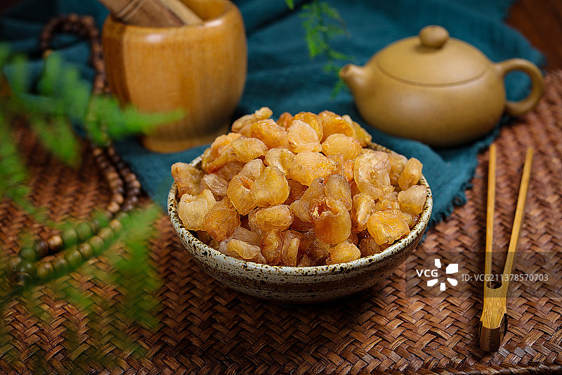 营养滋补的桂圆干图片素材