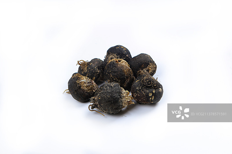 养生滋补的药材黑吗啡图片素材