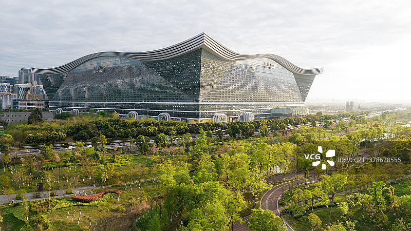 成都环球中心图片素材