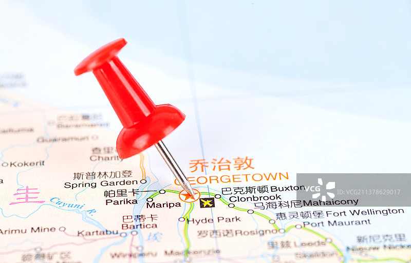 圭亚那首都乔治敦图片素材