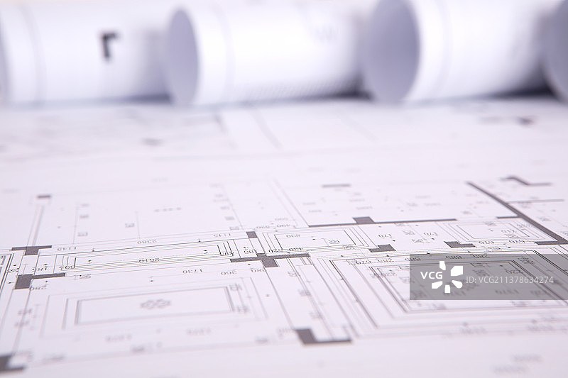 室内施工图纸图片素材