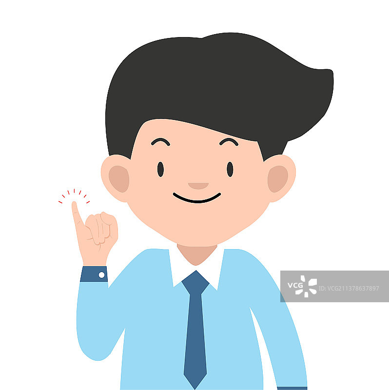 做出承诺的商人图片素材