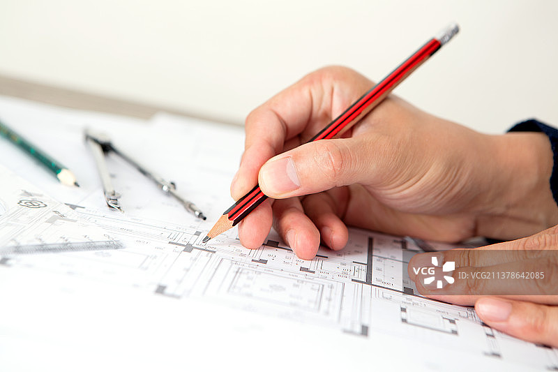 绘制施工图图片素材