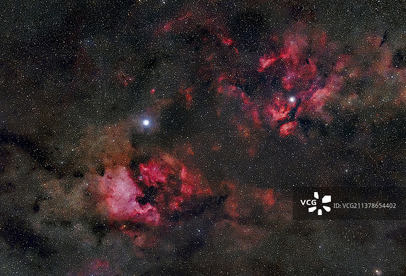 神秘的天鹅座图片素材