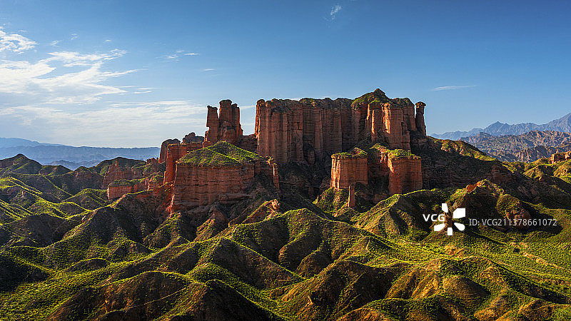 冰沟丹霞图片素材
