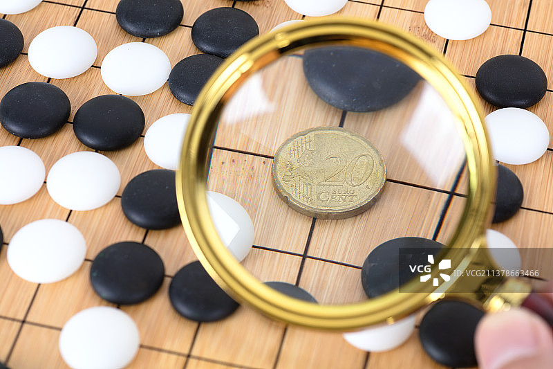 金融博弈概念图片素材