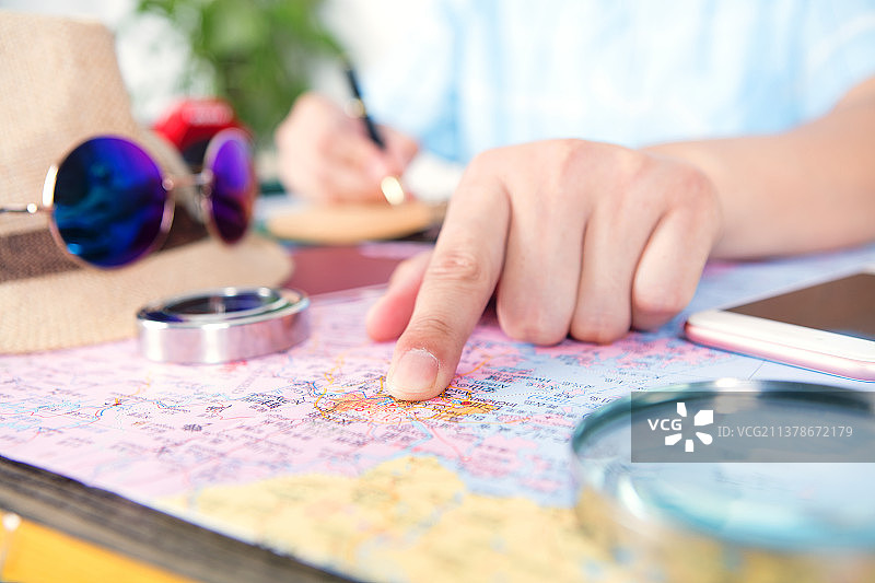 韩国首尔旅游计划图片素材