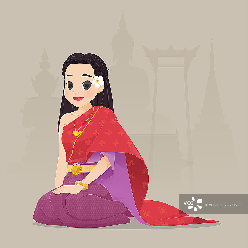 泰国女人图片素材