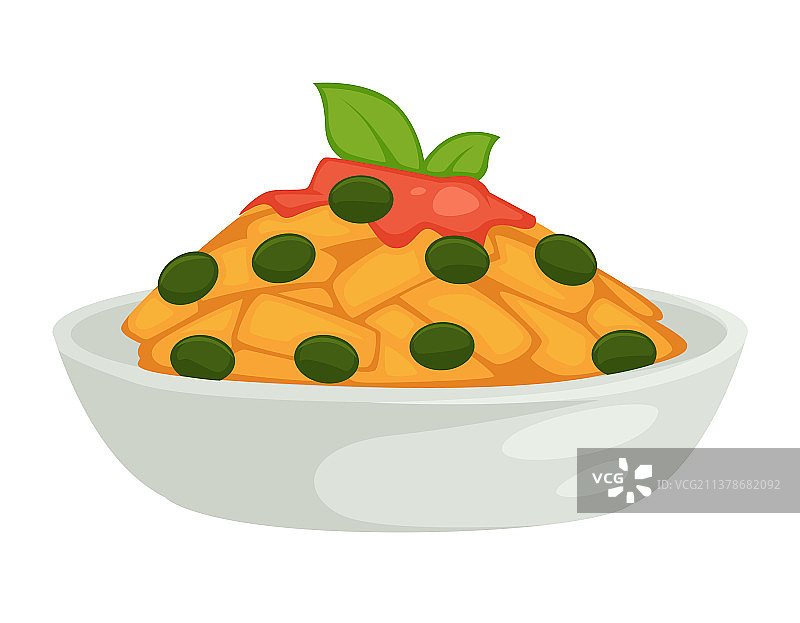 橄榄意面酱图片素材