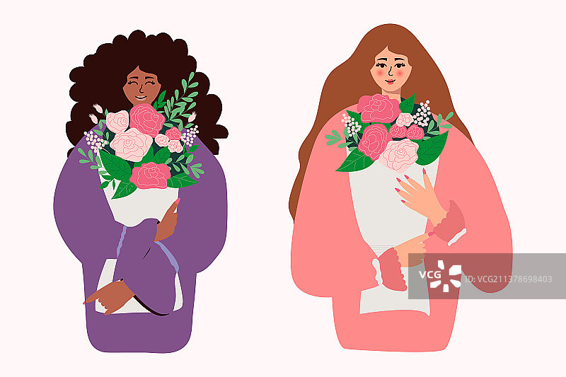 黑人女人，深色头发图片素材