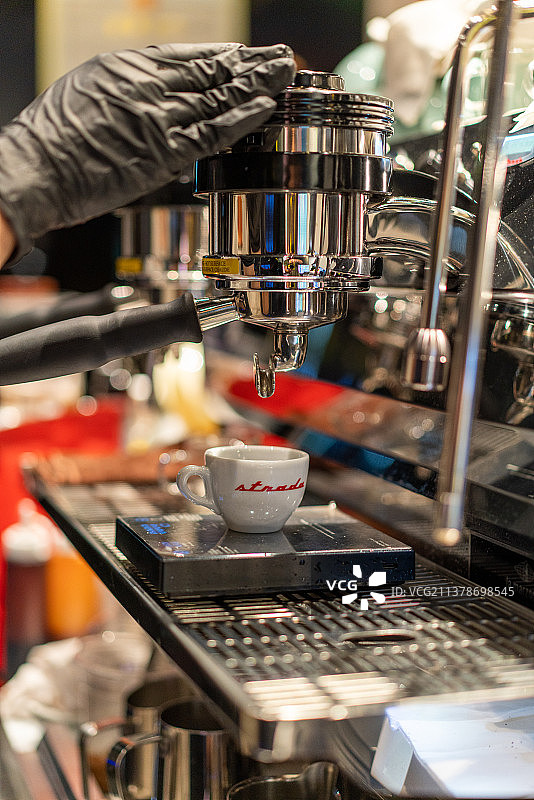 咖啡店西餐厅抽象环境设计装修道具咖啡豆图片素材