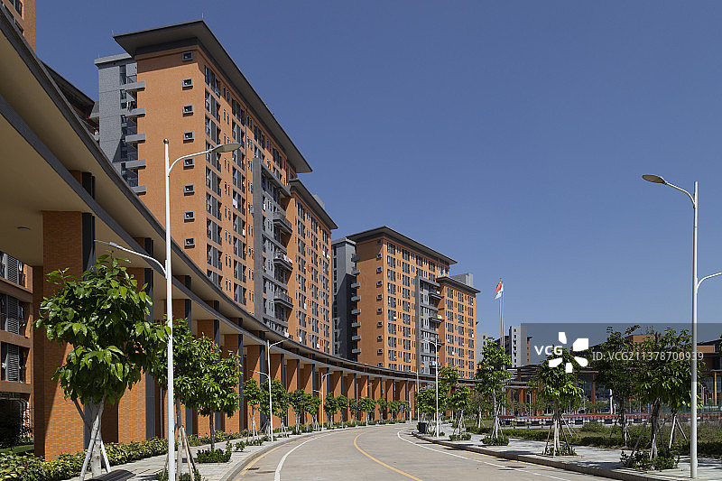 广东省东莞市石排镇广东科技学院建筑图片素材