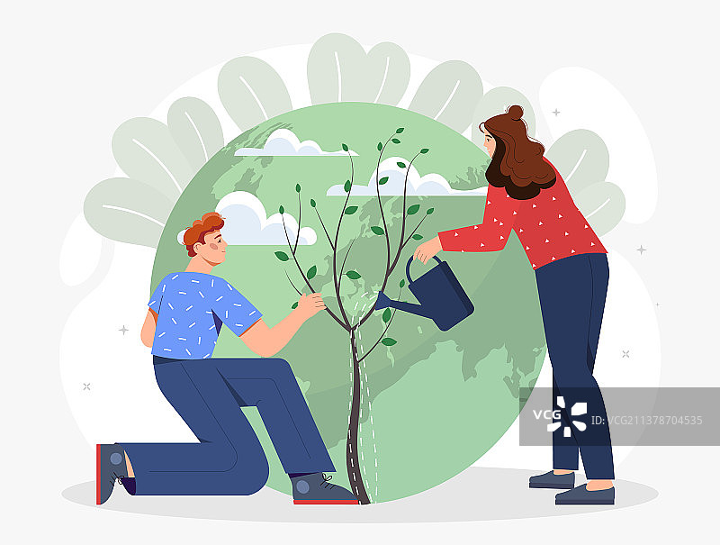 世界地球日概念设计图片素材