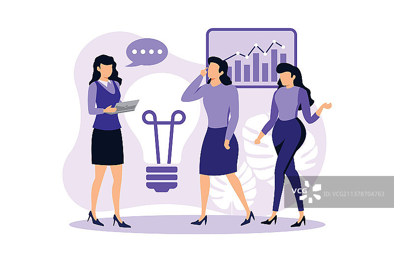 头脑风暴在线聚会独家设计图片素材