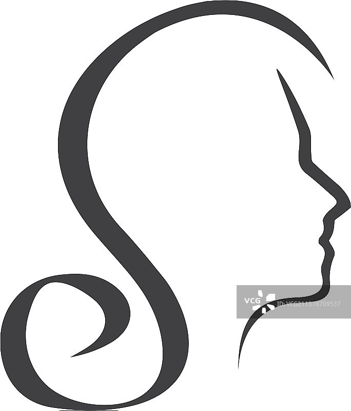 S标志 美妆logo 女孩logo 图标图片素材