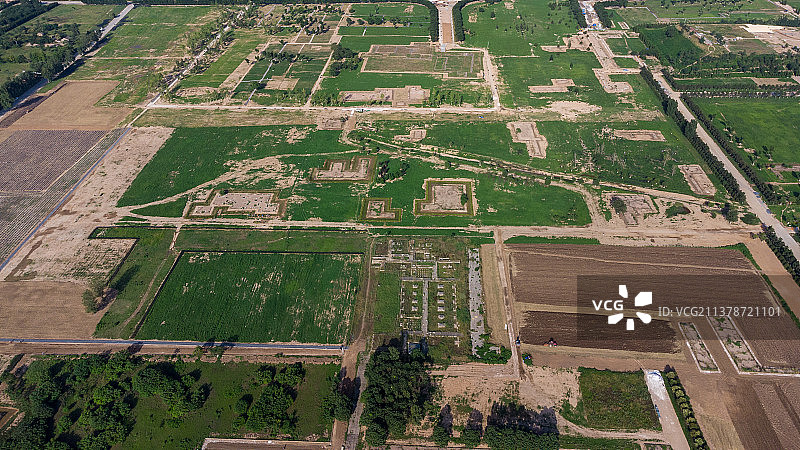 未央宫遗址图片素材