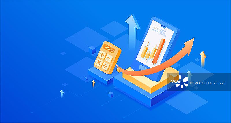 基金股票行业商业金融概念创意图片图片素材