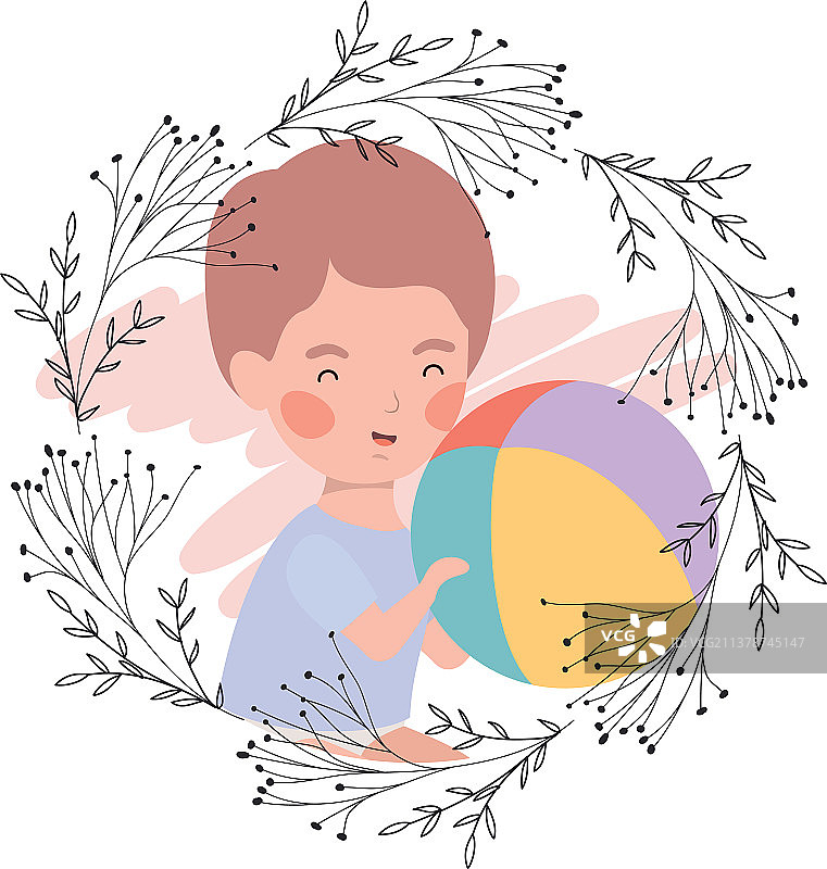 可爱的宝宝头像角色图片素材