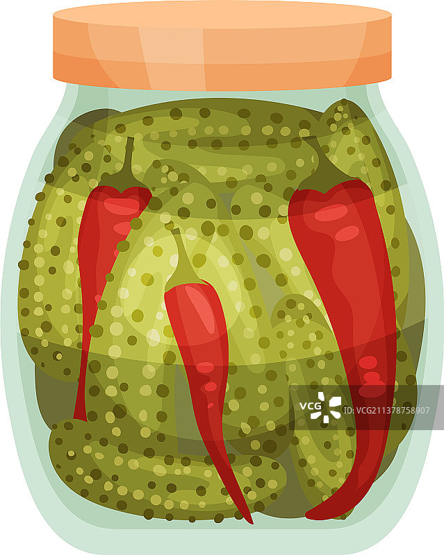 咸胡椒黄瓜图片素材