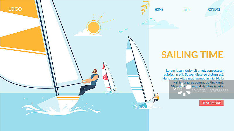 帆船赛图片素材