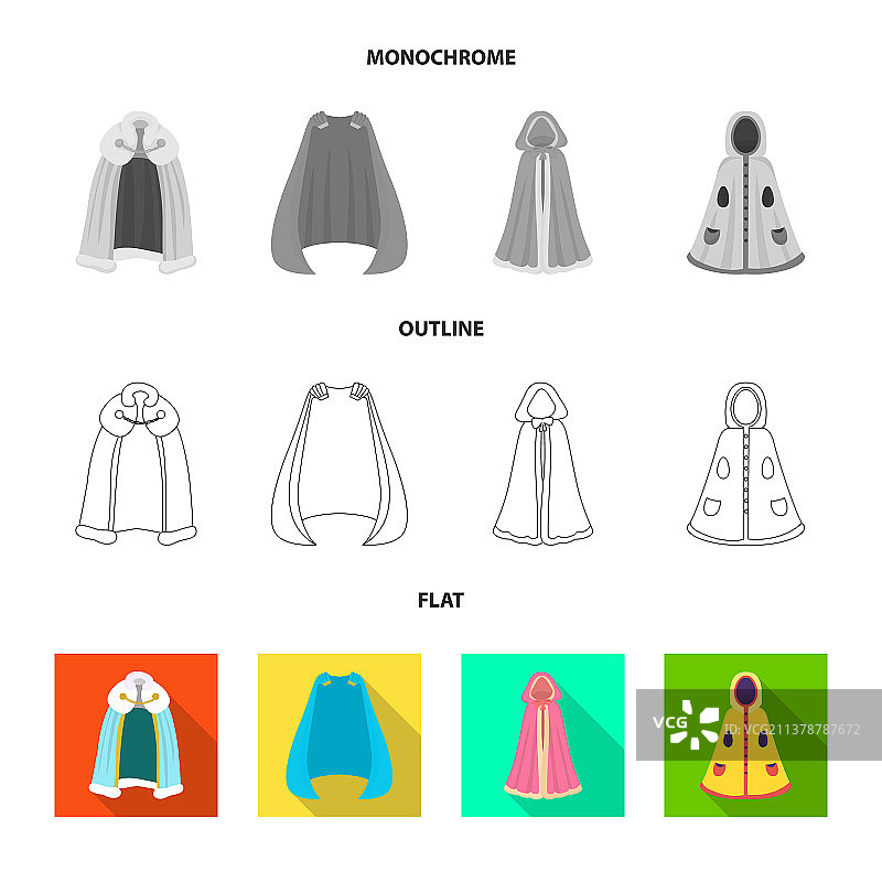 材料和服装符号图片素材