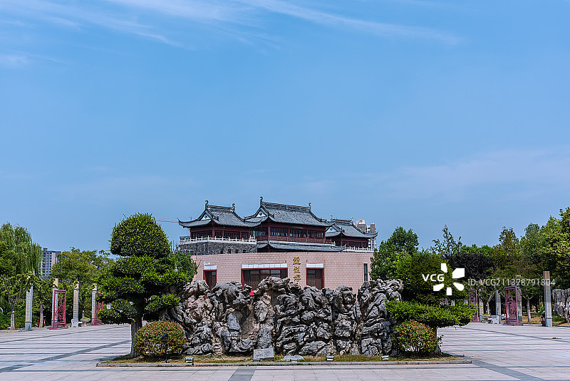 中国安徽灵璧博物馆建筑图片素材