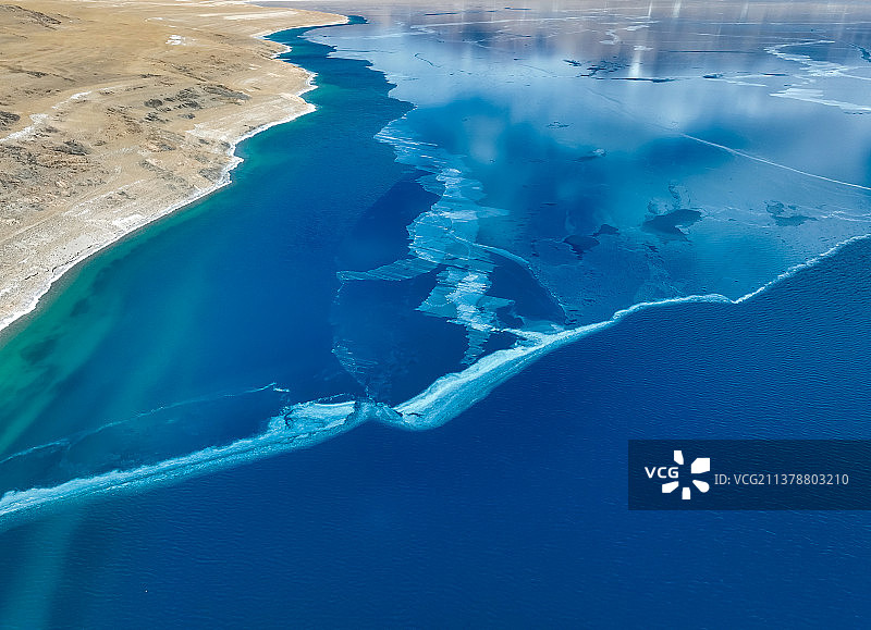 西藏那曲尼玛县当惹雍措图片素材