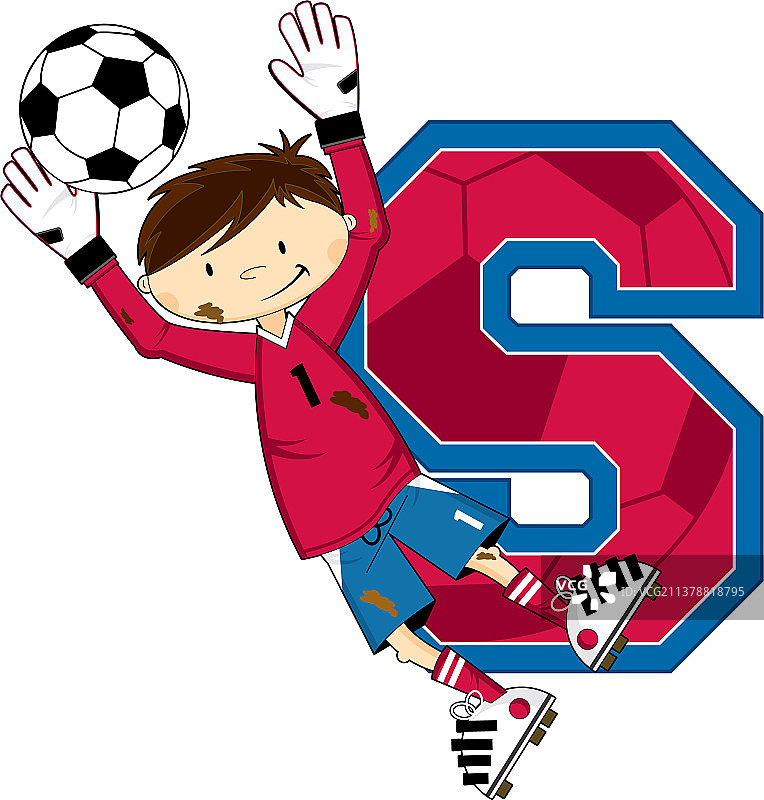 S是足球图片素材