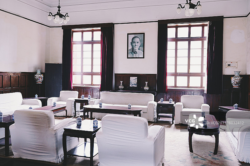 南京总统府景区建筑静物图片素材