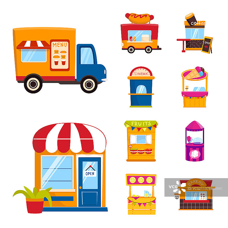 展位图标集图片素材