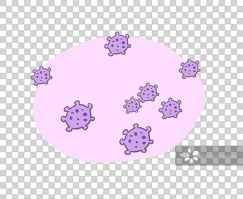 新冠病毒图片素材