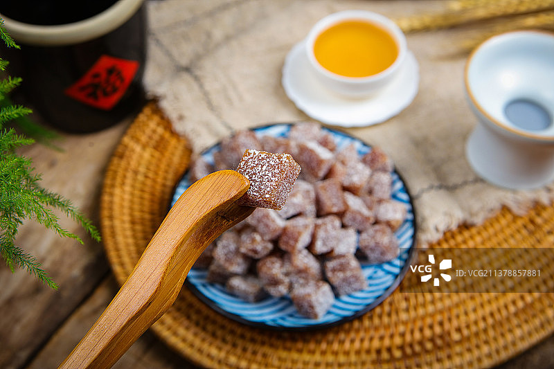 滋补营养姜糖图片素材