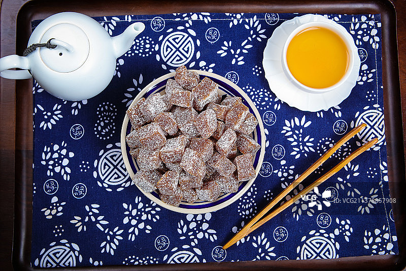 滋补营养姜糖图片素材