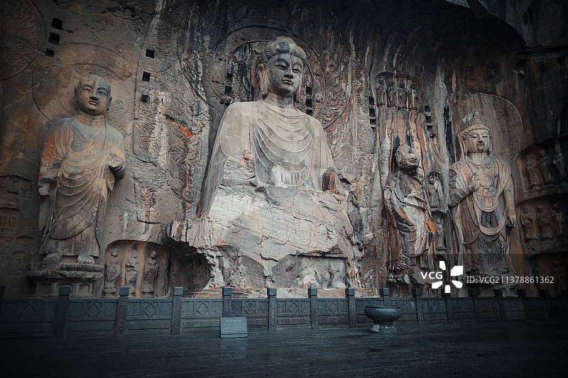 中国河南郑州洛阳登封嵩山少林寺风光图片素材