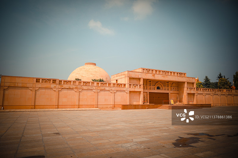 中国河南郑州洛阳登封嵩山少林寺风光图片素材