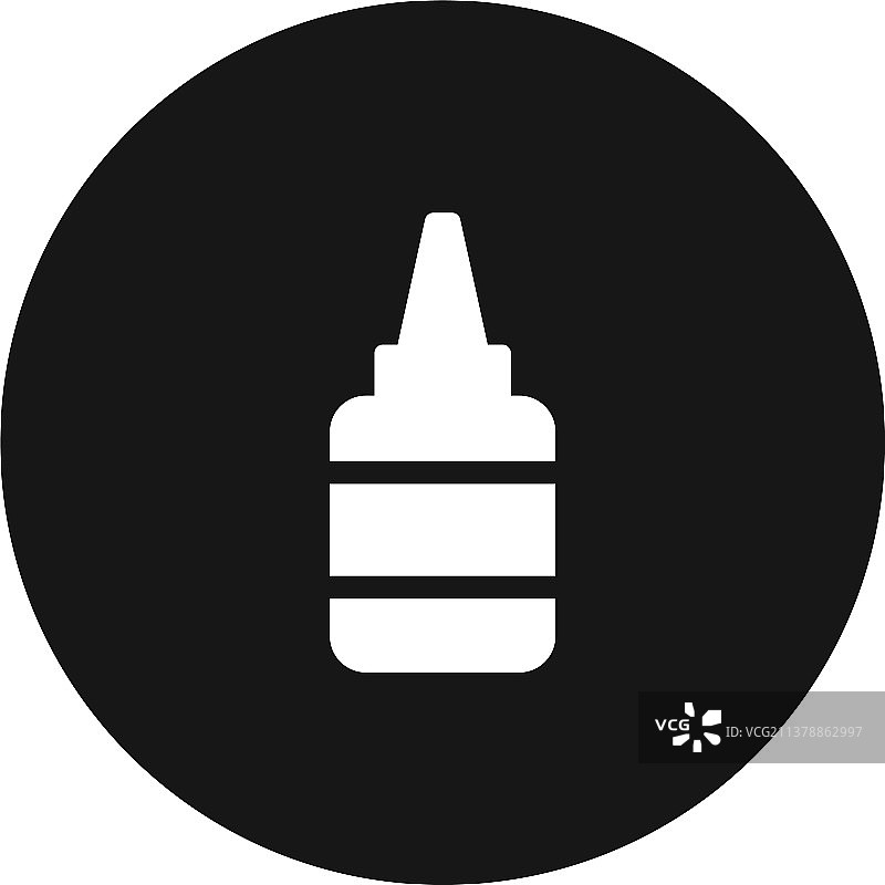 网站和移动应用的胶水简易图标图片素材