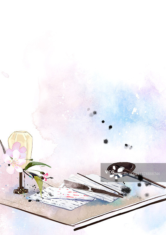 古风插画图片素材