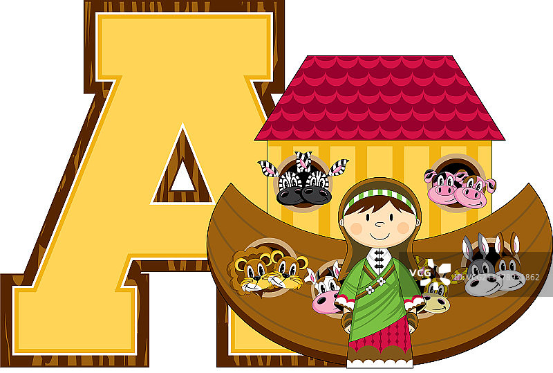 方舟首字母A图片素材