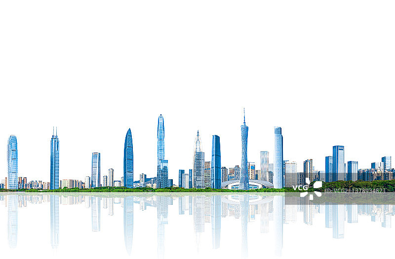 大湾区城市建筑风光图片素材