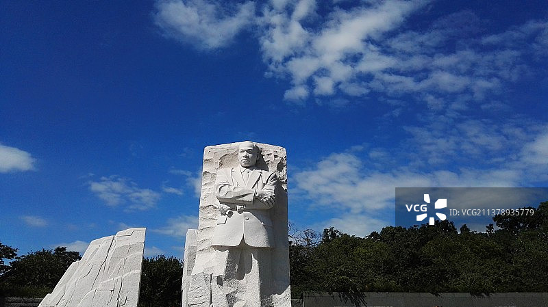 马丁·路德·金雕像图片素材