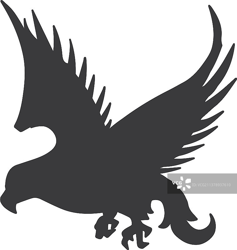 猎鹰鸟图标图片素材