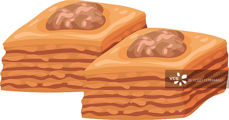 菱形果仁蜜饼图片素材