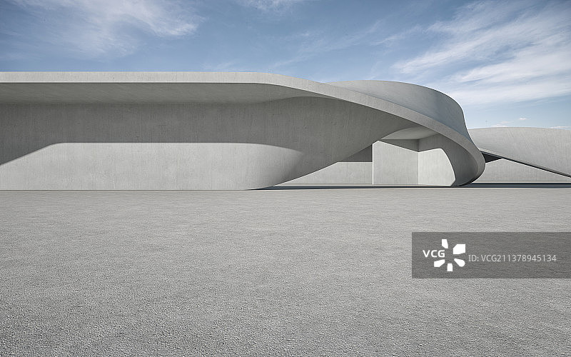 现代_抽象_建筑空间_广场图片素材